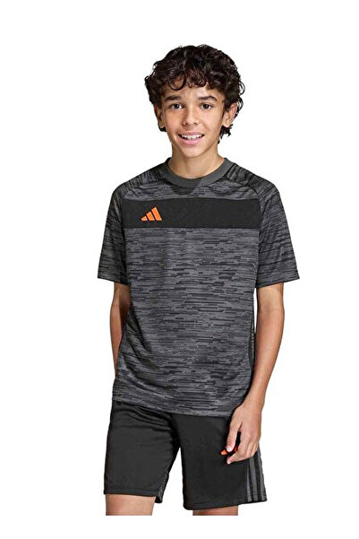 adidas Siyah Erkek Çocuk Desenli T-Shirt KD3380 TIRO ES JSY Y