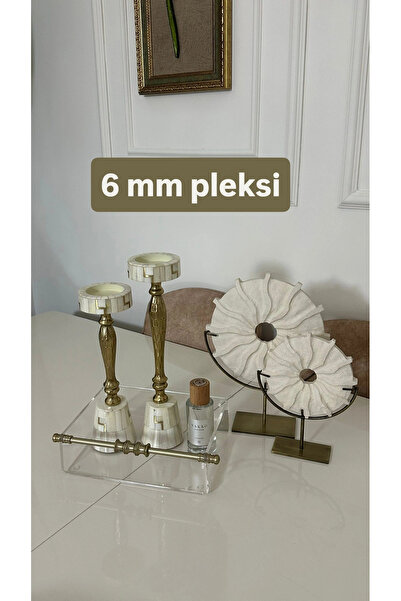 innossa pleksi dekorasyon 6 mm Matgold (HALKALI) mini organizer