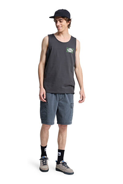 Quiksilver EV STARFISH STA Siyah Baskılı Erkek T-Shirt