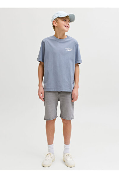Jack & Jones Gri Erkek Çocuk Şort 12291035