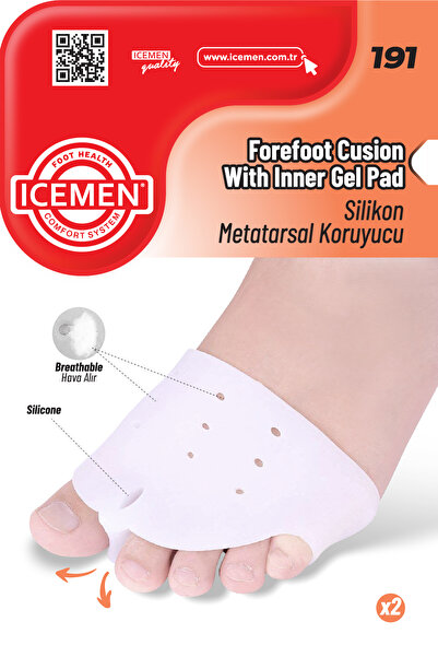 Icemen 191 - Silikon Metatarsal Bölge Koruyucu