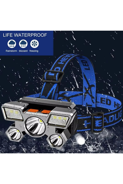 Choice headlight Powerful Rechargeable Head Flashlight for Fishing Led Headla...