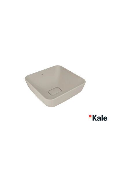 KALE Zero 2.0 40x40 Cm Mat Vizon Kare Çanak Lavabo