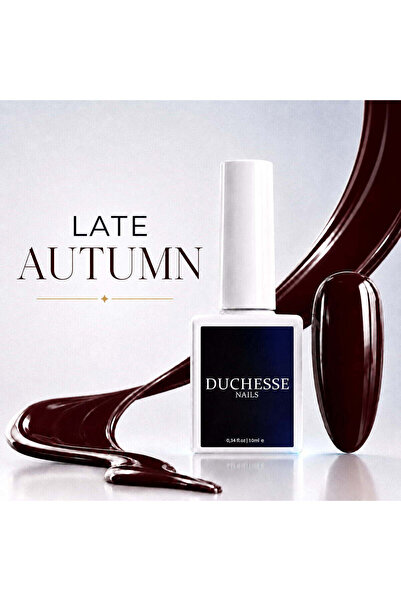 Duchesse Nails Ojă semipermanentă, FĂRĂ HEMA și TPO, Nuanță de toamnă târzie,...