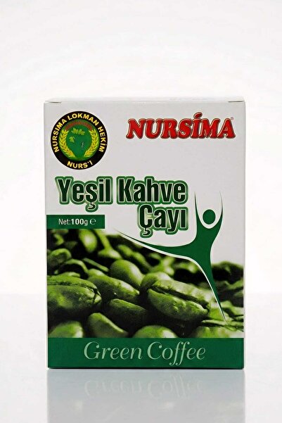 Nursima Yeşil Kahve Çayı 40 'lı Süzen Poşet