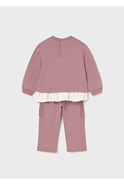 MAYORAL Girl's Tracksuit Set Nar Çi̇çeği̇