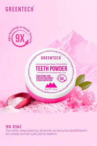 Greentech Himalaya Tozu Diş Temizleme Tozu 50 gr