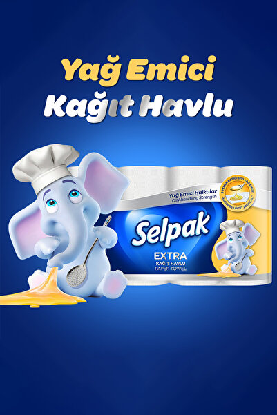 Selpak ® Extra Yağ Emici Havlu 24'lü