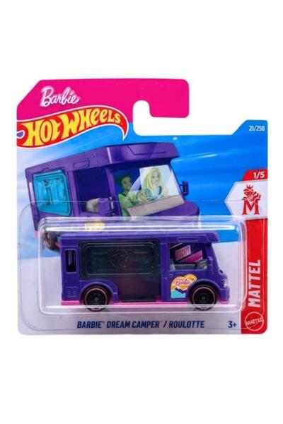 HOT WHEELS Barbie Dream Camper Roulotte JJK72