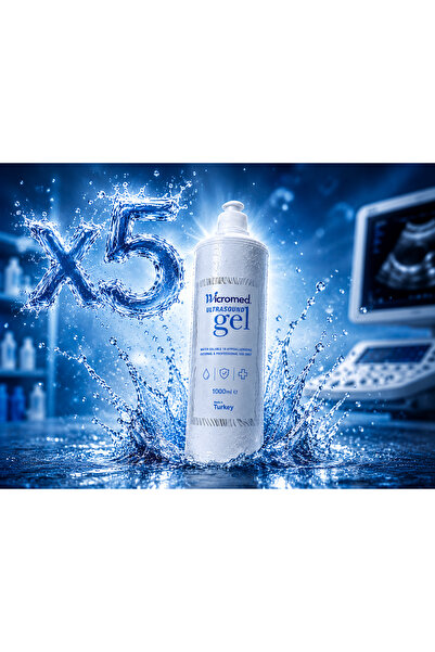 wicromed Ultrason Ekg Jeli 1000ml x 5 Adet