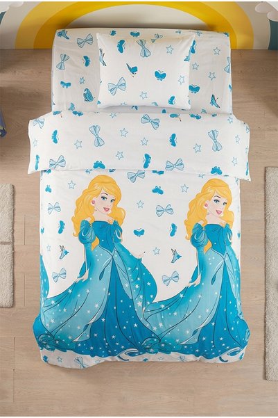 aytunç Princess 100% Cotton Single Duvet Cover Set