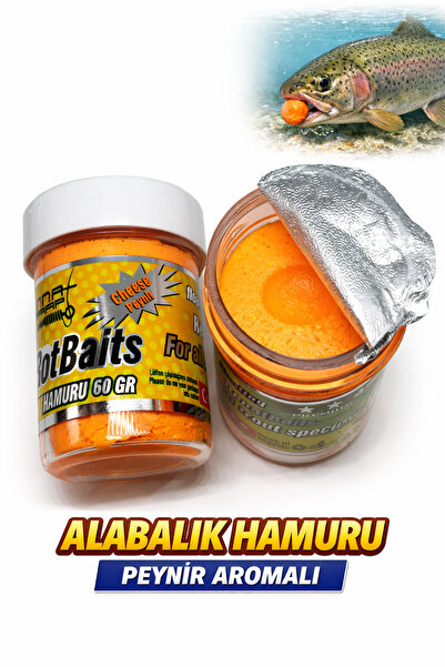 sr sazanrig RenatBaits Yeni Üretim Trout Bait Peynir(Cheese) Kokulu Simli Yüz...