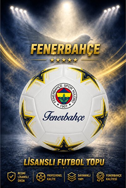 Fenerbahçe LİSANSLI PREMİUM ORJİNAL FUTBOL TOPU YENİ SEZON 430 GR 5 NO FUTBOL...