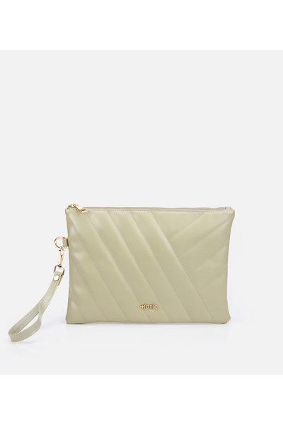 Hotiç Women's Green Portfolio Bag
