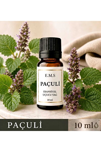 E.M.S AVM PAÇULİ Esansiyel Uçucu Yağ Buhurdanlık Yağı Difüzör Esansı Oda Koku...