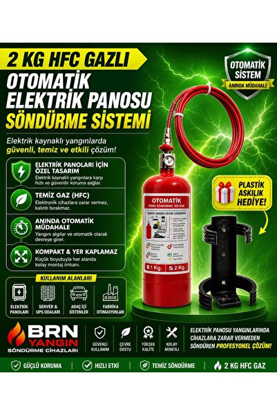 BRN 2KG GAZLI PANO SÖNDÜRME SİSTEMİ 4 YIL GARANTİ
