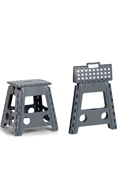 SyaMAG Gray folding chair, for universal use, home, garden or camping, 29x22x...