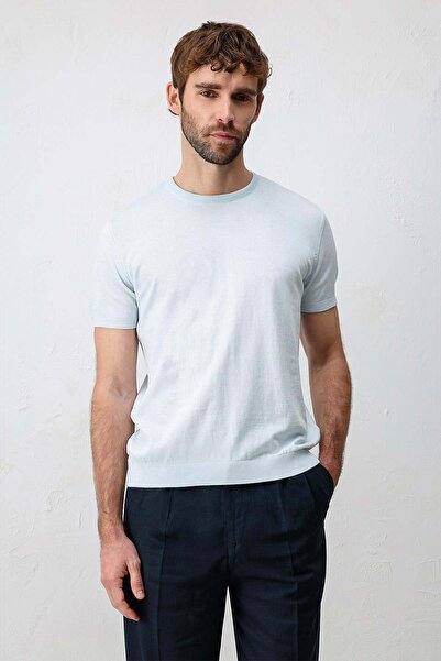 Antioch Bebe Mavi Comfort Slim Triko T-Shirt
