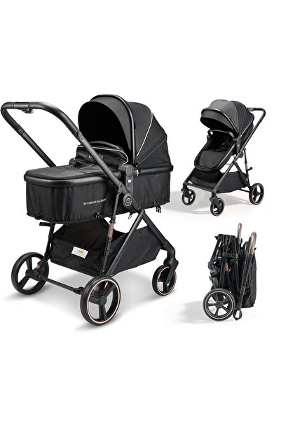 Hibobi Premium Aurora Luxury 2 in 1 Baby Pram Stroller Reversible Convertible...
