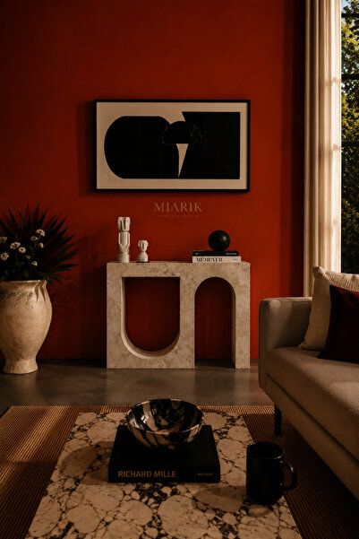MIARIK DESIGN TRAVERTEN MERMER DRESUAR