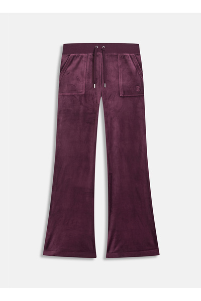 Juicy Couture Bordo Kadın Dar Eşofman Altı VEJB70004WPFWT1