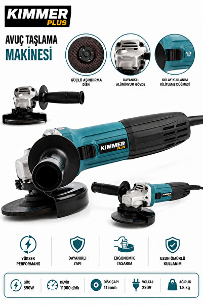 Jetta Power Tools Jetta Power 125 Mm Mavi Avuç Taşlama Makinası