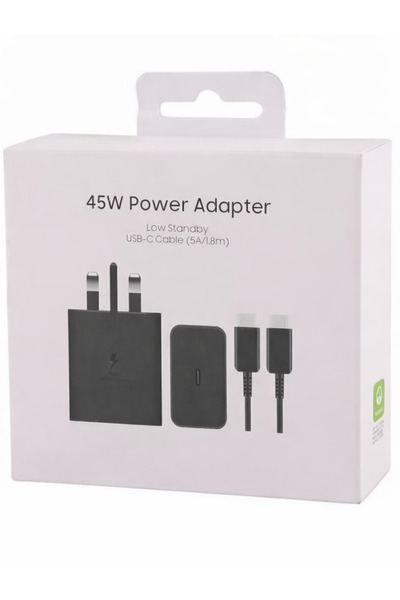 DazzleDeals Samsung 45W Power Adapter USB-C Super Fast Charging Charger with ...