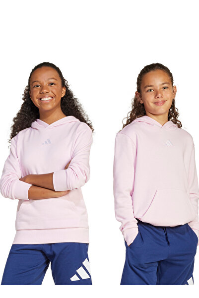 adidas Pembe Kız Çocuk Sweatshirt JC9773 J SL FL HD 225