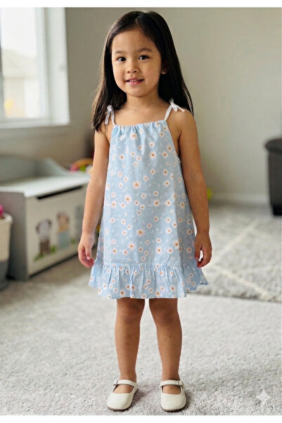 Zebra GIRL'S POPLIN ROPE SLING DRESS