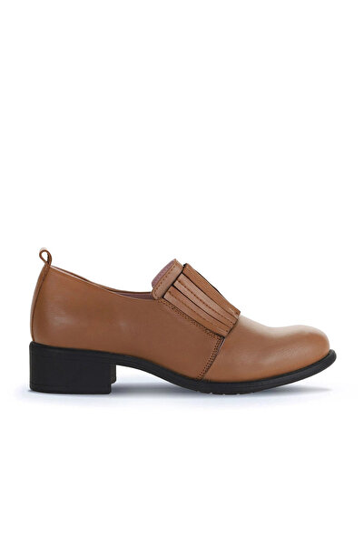 Bueno Shoes Pantofi clasici de damă din piele maronie 01wz7403