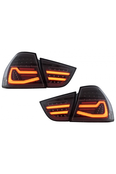 tuningset Stopuri LED potrivite pentru BMW Seria 3 E90 LCI 2009-2011, fumurii...