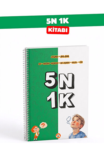 Esen Yayınları 5N 1K OKUMA VE ANLAMA KİTABI ÖZEL EĞİTİM/REHABİLİTASYON
