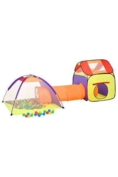 Concept Cort de joacă pentru copii 250 bile, multicolor, 338x123x111 cm