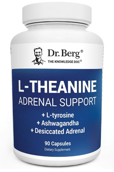 Genel Markalar Dr. Berg L-Theanine 200mg - Includes Zinc, Copper, L-Tyrosine ...