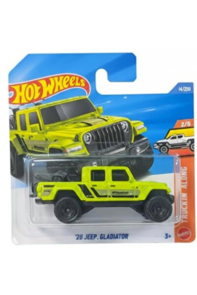 HOT WHEELS سيارات فردية '20 جيب جلادياتور JJH91 (ترانكين ألونج)