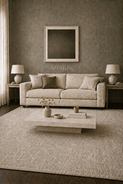 MIARIK DESIGN Mermer Uzun Orta Sehpa Larlela