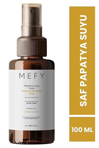 Mefy Saf Ve Doğal Papatya Suyu Özlü Aydınlatıcı Ve Tazeleyici Tonik 100 ml