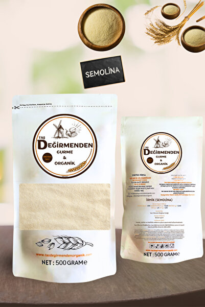 Taş Değirmenden Organik İrmik (Semolina) - 500 Gram