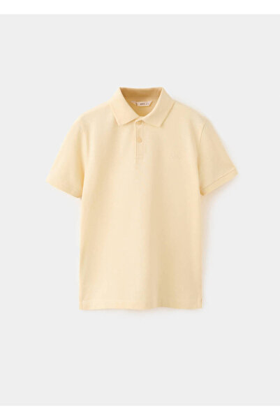 MANGO Kids Pamuklu polo gömlek