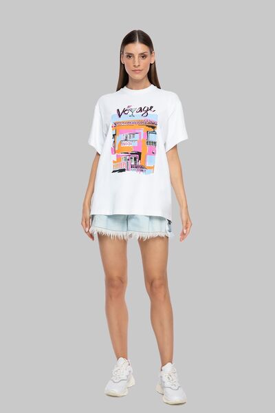 Printed Oversize T-shirt
