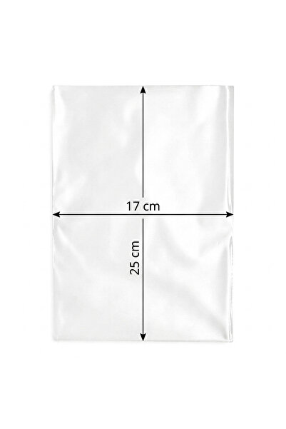 Arma Naksan Şeffaf Bakkaliye Şarküteri, Bakliyat, Şeker Torbası Poşeti 0.5'lik, 1 Kg 15 x 30 cm, Ort. 350 Adet