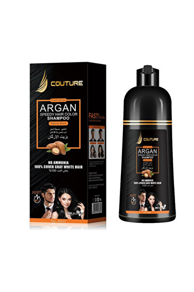 COUTURE - Black Hair Dye Shampoo 400 ml