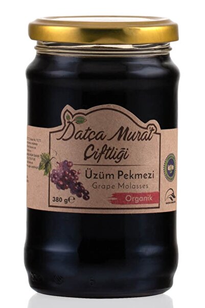 Datça Murat Çiftliği Organik Üzüm Pekmezi 380 gr Grape Molasses