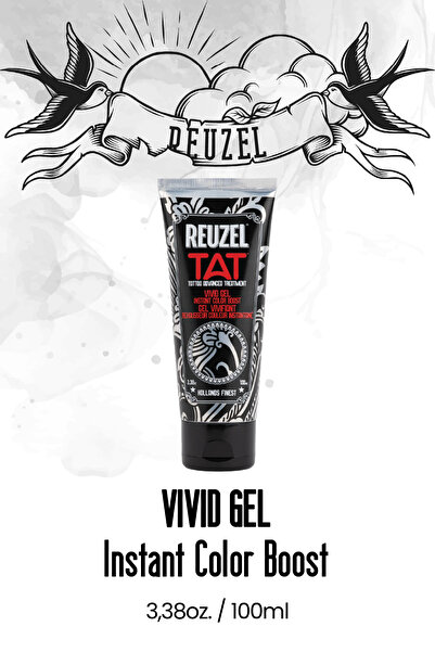 Reuzel Tat Vivid Gel Tattoo Enhancing and Brightening Gel 100 ml