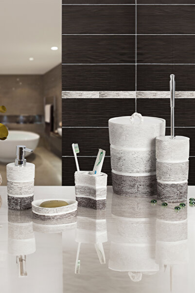 Prima Nova Lalalent 5'li Banyo Seti - Bej