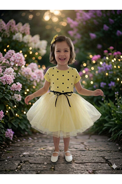 Minimio Kids فستان بناتي مع تنورة