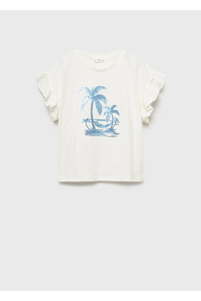 MANGO Kids Tricou cu imprimeu palmier