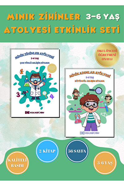DK Çocuk Preschool Education Set for Ages 3-6 |   2 Activity Book