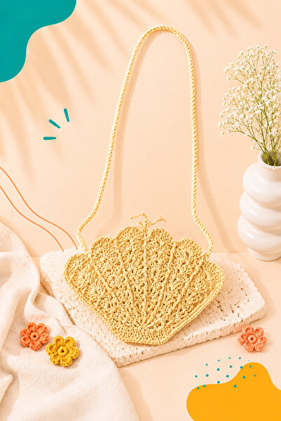 Little Wow! Things Sun Kissed Shell Deniz Kabuğu İstiridye Formlu Yazlık Kadı...