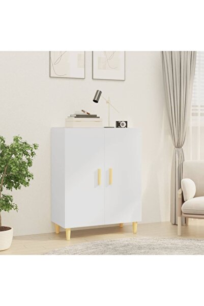 Concept Servantă, alb, 70x34x90 cm, lemn prelucrat